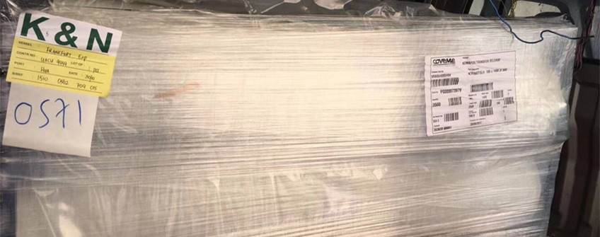 美国热转印胶片入口广州黄埔清关